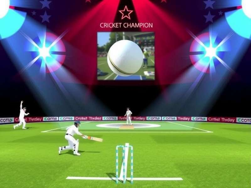 VR Cricket Champion Star Gameplay Screenshot